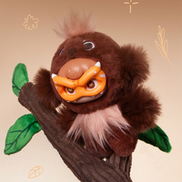 Nouveauté - Porte-clés en peluche TOPTOY Mochii Little Monster Series - Boîte mystère - 8 poupées mignonnes - Produits tendance pour cadeaux