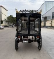 Cercueil électrique portable sur mesure, design royal classique, chariot de transport funéraire