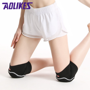 Aolikes Genouillères de haute qualité pour femmes, protège-genoux en éponge pour le yoga, le patinage, le jardinage, la danse, le cyclisme, <span class=keywords><strong>protection</strong></span> C-0210 - Product Image 2