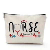 Sac cosmétique de haute qualité sac cosmétique multifonctionnel pour infirmière voyage pochette organisateur de toilette pour accessoires sac de maquillage