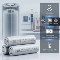 Batterie Ampace 21700 JP40, batterie lithium-ion rechargeable de qualité A, 21700, 4000 mAh, 40 A, 3,7 V, 40PL, 4000 mAh, 40 A, batterie JP40