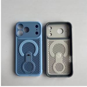 เคสโทรศัพท์แม่เหล็กแบบระบายความร้อนสุดหรูสำหรับ iPhone 18 17 Air 16 15 Plus 14 13 12 11 Pro Max ป้องกันแรงกระแทก พร้อมฝาปิดระบายความร้อน - Product Image 6