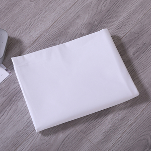 Tấm Ga Trải Giường Vải Lanh Khách Sạn Percale Màu Trắng Trơn Bằng Vải Satin 200Tc Bán Chạy - Product Image 3