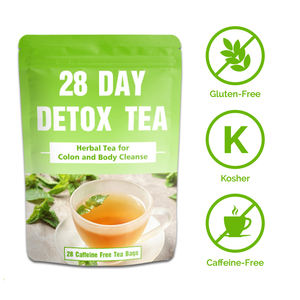 Té <span class=keywords><strong>de</strong></span> Hierbas Detox <span class=keywords><strong>de</strong></span> 28 Días para Quemar Grasa con <span class=keywords><strong>Jengibre</strong></span>, Garcinia Cambogia <span class=keywords><strong>y</strong></span> Té <span class=keywords><strong>Verde</strong></span> <span class=keywords><strong>de</strong></span> Marca Privada - Product Image 2