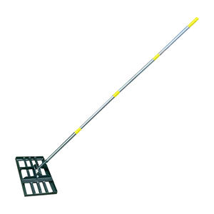 Ayarlanabilir Saplı Toprak Düzleştirici Çok Fonksiyonlu Bahçe Çim Tesviye Aleti, Avlu Çim Alanı Düzleştirme için - Product Image 4