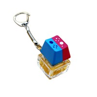 Gadget anti-stress créatif à pression, capuchon de touche unique, style mignon et original, clavier mécanique, porte-clés anime, capuchon de touche