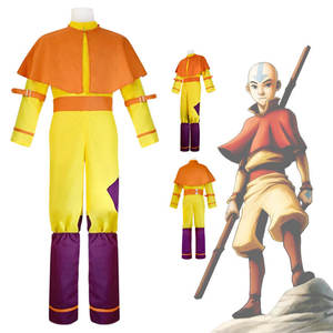 Anime <span class=keywords><strong>Avatar</strong></span> l'ultimo Airbender Katara Fire Nation Aang Cosplay Costume per donne adulte Halloween carnevale vestiti di alta qualità - Product Image 3