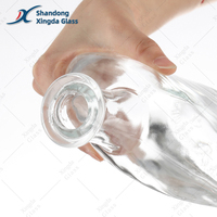Fabricant chinois – Bouteille en verre super flint mat populaire, qualité supérieure, vide, pour vodka, brandy, whisky, tequila, liqueur, vin rouge