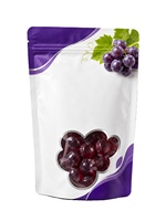 Sachet d'emballage personnalisé en PE de qualité alimentaire avec fermeture éclair, impression sérigraphique pour bonbons gélifiés, modèle Fuliter