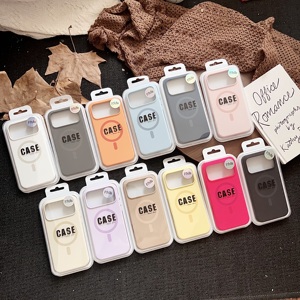 <span class=keywords><strong>Coque</strong></span> de téléphone en silicone liquide de haute qualité avec anneau magnétique, compatible avec <span class=keywords><strong>iPhone</strong></span> 17/16/15/14/13/12 - Product Image 6