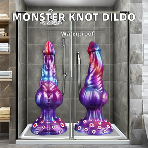 Dildo in Silicone Morbido e Spesso <span class=keywords><strong>a</strong></span> Forma di Mostro Fantastico con Tentacoli, Ventosa Anale, con Grandi Caratteristiche di Cavallo, Drago, Gigante, Alieno, Animale - Product Image 2