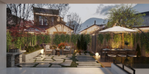 Nexus nội thất kiến trúc 3D Rendering và thiết kế kiến trúc cho biệt thự vườn & nhà dịch vụ bất động sản bao gồm - Product Image 2