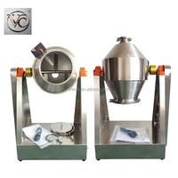 Mélangeur de poudre en tambour certifié CE FKJX, mélangeur de détergent, machine à mélanger avec moteur et cœur en acier inoxydable pour le traitement des produits alimentaires et chimiques