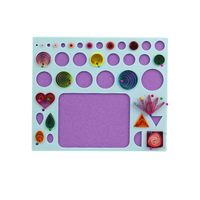 Outils multifonctionnels de bricolage Papier Quilling Modèle spécial de rouleau de papier Modèle de papier Quilling pour l'expression créative