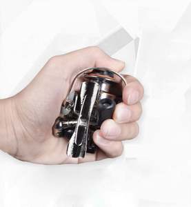 Moulinet spinning MN à succès, rapport de transfert 4.3:1, en alliage d'aluminium et plastique, roue métallique, frein max 4KG, pour gaucher/droitier, rivière, lac - Product Image 2