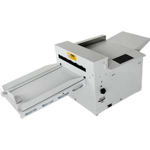 เครื่องพับกระดาษอัตโนมัติควบคุมด้วยหน้าจอสัมผัสไฟฟ้า ใช้สำหรับกระดาษ แผ่นทองแดง การ์ดเชิญ ตั๋ว ภาพวาด - Product Image 5