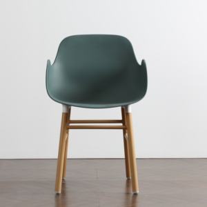 Commercio all'ingrosso mobili di alta qualità a buon mercato comodo ristorante moderno bracciolo trasferimento di calore in metallo gambe sedia da pranzo - Product Image 6