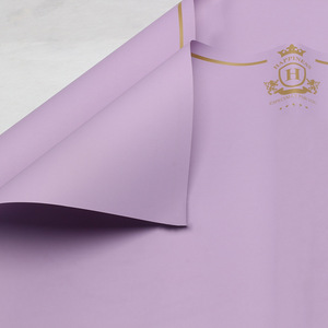 กระดาษห่อดอกไม้สไตล์เกาหลีแบบครีโอ คิวีน ฟิล์มพลาสติกกันน้ำ OPP สำหรับห่อช่อดอกไม้ ให้ความรู้สึกหรูหรา เหมาะสำหรับร้านดอกไม้ DIY - Product Image 6