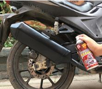 Résine de silicone SH-3021 à durcissement à température ambiante, faible émission de fumée, pour revêtement thermorésistant des échappements et des moteurs automobiles, directement de l'usine