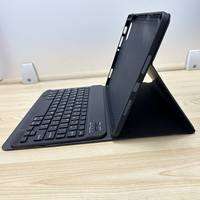 Harga pabrik keyboard nirkabel bluetooth dengan pelindung kulit TPU untuk Xiaomi Pad 7 Pro dengan slot pensil.