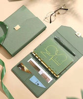 Bloc-notes multifonction 2026 avec batterie externe, chargement sans fil, 8000 mAh, lecteur USB intégré 16 Go, et fonction portefeuille professionnel