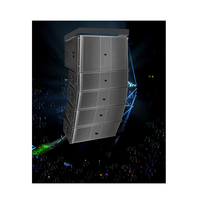 Altavoz Profesional de PA de Alta Potencia con Subwoofer de Doble Línea de 15 Pulgadas para Salones de Banquetes, Auditorios, Escenarios, Eventos Interiores y Exteriores
