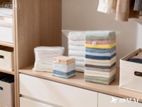 Sac de compression sous vide cube Best-seller, robuste, gain de place, réutilisable, design cube pour vêtements, literie, voyage, maison