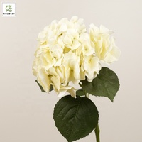 Hortensias Peints Haute Qualité 65cm, Fleurs Artificielles en Latex Effet Réel, Décoration pour Maison, Mariage, Hôtel