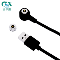 Étanche 10mm Circulaire Pogo Pin 12mm 2pin Connecteur 7 Pin Pcb Connecteur Magnétique Led