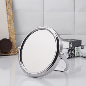 Xách Tay Hai Mặt Nhỏ Gọn Có Thể Gập Lại Vanity Gương Nhỏ Cầm Tay Kim Loại Khung Cho Nhanh Chóng Trang Điểm Mỹ Phẩm Gương - Product Image 1