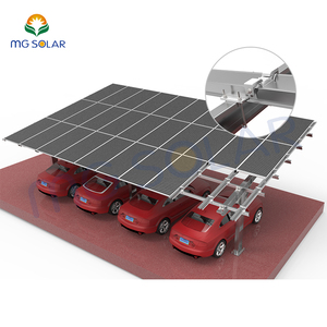 Sistema de Instalación de Diseño de Cochera Solar de Acero y Aluminio Impermeable <span class=keywords><strong>MG</strong></span> Solar de 10kw - Product Image 4