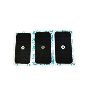 Parche Muscular Adhesivo Negro No Tejido de 5x10cm con una Hebilla Metálica <span class=keywords><strong>para</strong></span> Unidades de Masaje con <span class=keywords><strong>Electrodos</strong></span> de Fisioterapia <span class=keywords><strong>Compex</strong></span> - Product Image 4
