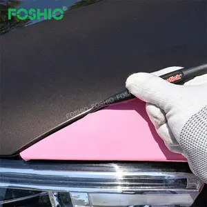 Foshio Dụng Cụ Vắt Nhựa Vinyl Bọc Xe Hơi Từ Tính Màu Đen Thiết Kế