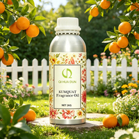 Huile parfumée concentrée naturelle de kumquat de qualité supérieure pour la fabrication de bougies en cire de soja artisanale