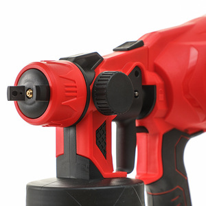 Pistolet de peinture HVLP portable 21V à batterie, 25 fl oz (750 ml/min), pour bricolage et usage agricole, <span class=keywords><strong>prix</strong></span> usine, peinture au latex - Product Image 4