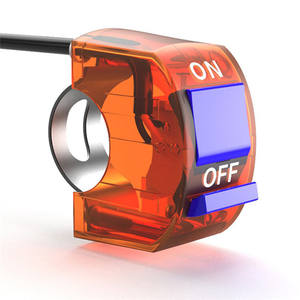 3 तारों वाले यूनिवर्सल मोटरसाइकिल हैंडलबार फ्लैमेआउट स्विच ऑफ मॉटो मोटर टीवी के लिए ऑफ बटन पर ऑफ बटन - Product Image 3