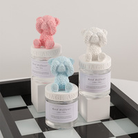 Diffuseur de parfum aromathérapie, nouveau design décoratif pour la maison, diffuseur de roseaux ours en plâtre