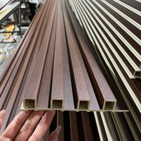 Panneau de revêtement mural en WPC imperméable, panneau composite bois-plastique pour intérieur et extérieur