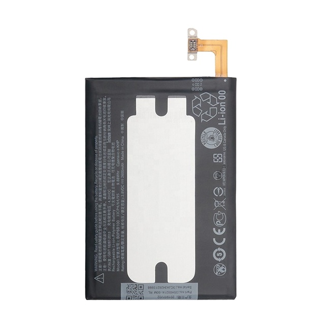 Mobile Phone Original Battery 2600mah BOP6B100 for HTC ONE M8 Batteries Replacement