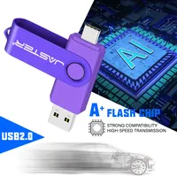 Clé USB 256 Go en métal, portable, haute vitesse USB 2.0, avec porte-clés et garantie d'un an pour PC/ordinateur portable