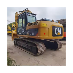 Machines de construction d'ingénierie d'occasion 13 tonnes CAT 313D 313DL Excavateur hydraulique sur chenilles d'occasion en bon état à vendre - Product Image 2