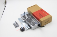Serrure de porte d'ascenseur AS-05 pour porte battante manuelle semi-automatique, dispositif de palier pour ascenseur de villa/résidence