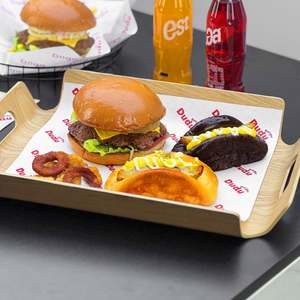 Papier d'emballage pour sandwichs, résistant à la graisse, personnalisé, pour hamburger, papier alimentaire, emballage alimentaire, revêtement simple face, logo personnalisé - Product Image 4