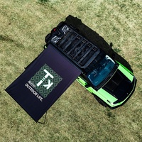 Nouveau porte-bagages de toit sport en alliage d'aluminium pour Range Rover, tentes latérales, pare-soleil, abri contre le vent et la pluie pour le camping et les pique-niques
