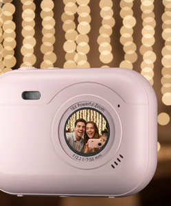 Cámara Digital Compacta para Niños OEM ODM de 48MP con Enfoque Automático, Doble Lente, para Selfies y Vlogs, con Zoom 8X - Product Image 4