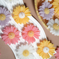 Décoration d'intérieur, ornement parfumé, cadeau, bougie en cire de soja, camomille, tournesol, parfum de fleurs, aromathérapie, cadeau pour les fêtes, Diwali, Ramadan