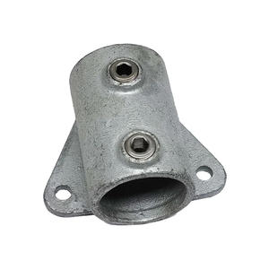 Accesorios de Tubería de Hierro Fundido, Abrazadera de Llave Galvanizada por Inmersión en Caliente, Fijación Lateral para Barandillas de Seguridad, Certificación ISO9001 - Product Image 3