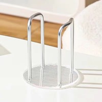 Support de rangement de luxe pour gobelets jetables, distributeur de tasses à eau et à thé, étagère avec support de présentation de tasses à tige allongée