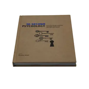 China supplier new products printing kraft paper hardcover catalogue book