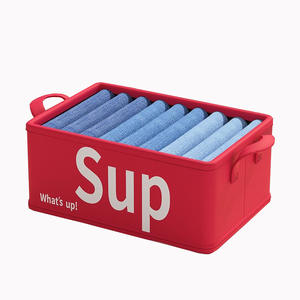 Organizador de Ropa Rectangular Plegable y Apilable con Compartimentos en Niveles para Almacenamiento de Ropa de Otoño e Invierno - Product Image 3